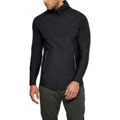 Bluzy męskie: Under Armour Bluza męska Threadborne Vanish Popover czarna r. XL (1306419-001)