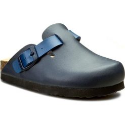 Klapki DR. BRINKMANN - 505445-5 Ozean/Navy. Niebieskie sandały chłopięce z materiału. W wyprzedaży za 79,00 zł.