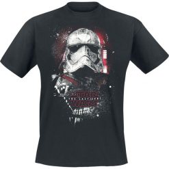 T-shirty męskie z nadrukiem: Star Wars Episode 8 - Die letzten Jedi - Captain Phasma Portrait T-Shirt czarny