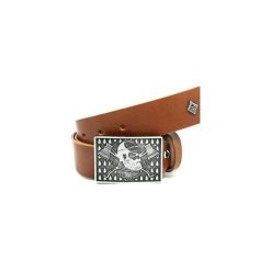 Drwal. Czarne paski męskie Black dots street wear, w paski, ze skóry, eleganckie. Za 135,00 zł.