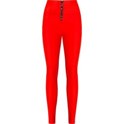 Leginsy P.E NATION STRAIGHT FIRE. Czerwone legginsy sportowe damskie Pe Nation, bez wzorów. Za 660,00 zł.