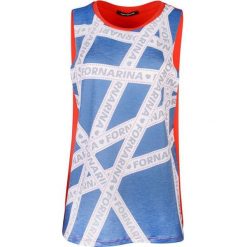 Fornarina Ladies T-Dyan1 Królewski T-Shirt (rozmiar L). Koszulki damskie Fornarina, l, bez wzorów, bez kołnierzyka. W wyprzedaży za 92,00 zł.