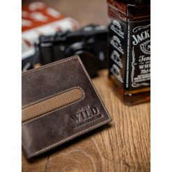 Portfel męski skórzany Always Wild N992-MHDU brąz - Brąz. Portfele męskie ALWAYS WILD, bez wzorów, ze skóry. Za 44,99 zł.