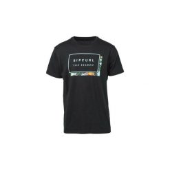 T-shirty z krótkim rękawem Rip Curl Pro Model SS Tee CTEJU5 0090. Czarne t-shirty męskie Rip Curl, s, bez wzorów, bez kołnierzyka, krótkie. Za 118,57 zł.