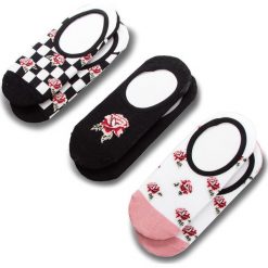 Skarpety Stopki Damskie VANS - VN0A3NGK448 Rose Chec Multi. Czerwone skarpetki damskie Vans, z elastanu. Za 59,00 zł.