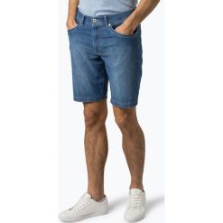 BRAX - Męskie spodenki jeansowe – Bali, niebieski. Niebieskie spodenki i szorty męskie BRAX, s, bez wzorów, z bawełny. Za 299,95 zł.