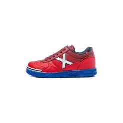 Buty Dziecko Munich Fashion G 3 KID. Czerwone trampki chłopięce Munich Fashion, bez wzorów, bez zapięcia. Za 255,97 zł.