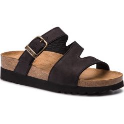 Klapki SCHOLL - Ranja F27391 1004 360 Black. Czarne klapki damskie Scholl, bez wzorów, ze skóry, bez obcasa. W wyprzedaży za 239,00 zł.