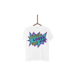 Koszulka Wubba Lubba Dub Dub Męska. Białe koszulki męskie Failfake, s, bez wzorów, bez kołnierzyka. Za 130,00 zł.