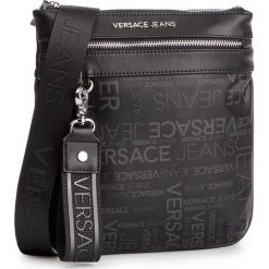 Saszetka VERSACE JEANS - E1YTBB25 71116 899. Czarne torby męskie skórzane Versace Jeans, bez wzorów, z jeansu, młodzieżowe. W wyprzedaży za 289,00 zł.