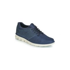 Buty Timberland BRADSTREET F/L OXFORD. Niebieskie trampki męskie Timberland, bez wzorów, bez zapięcia. Za 431,10 zł.
