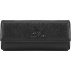 Etui na okulary 21-2-035-1. Czarne portfele damskie marki Wittchen, bez wzorów. Za 99,00 zł.