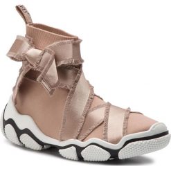 Sneakersy RED VALENTINO - RQ2S0B89 Nudo 377. Brązowe półbuty damskie marki Red Valentino, z tworzywa sztucznego. Za 1399,00 zł.