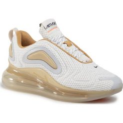 Buty NIKE Air Max 720 CI6393 100. Białe sneakersy męskie Nike, bez wzorów, bez zapięcia. W wyprzedaży za 639,00 zł.