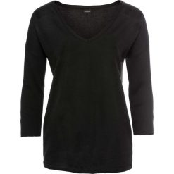 Swetry oversize damskie: Sweter bonprix czarny