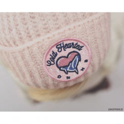 Czapka Soft Pink Plush Beanie. Różowe czapki zimowe damskie Pakamera. Za 89,00 zł.