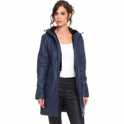 Parka "Ana" w kolorze granatowym. Niebieskie parki damskie marki Cosy Winter, s. W wyprzedaży za 272,95 zł.