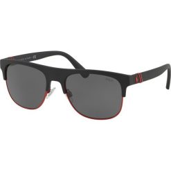 Polo Ralph Lauren - Okulary 0PH4132. Czarne okulary przeciwsłoneczne męskie wayfarery marki Polo Ralph Lauren, z tworzywa sztucznego. W wyprzedaży za 439,90 zł.