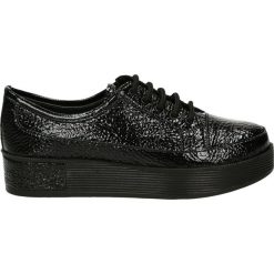 Półbuty - 5103R668 BLAC. Czarne półbuty damskie skórzane Venezia. Za 269,00 zł.