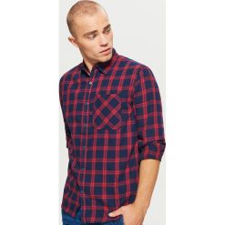 Koszula w kratę - Czerwony. Czerwone koszule męskie marki Cropp, l. Za 79,99 zł.