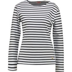 Bluzki asymetryczne: Armor lux MARINIERE HERITAGE Bluzka z długim rękawem blanc/rich navy