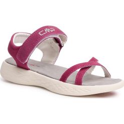 Sandały CMP - Kids Hailioth Hiking Sandal 30Q9585 Bouganville H620. Fioletowe sandały dziewczęce CMP, ze skóry, bez zapięcia. W wyprzedaży za 109,00 zł.