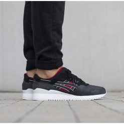 Buty sportowe męskie: Asics Buty męskie Gel-Lyte III czarne r. 40.5 (H6X2L-9090)