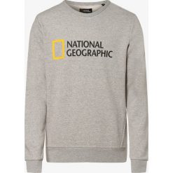 National Geographic - Męska bluza nierozpinana, szary. Szare bluzy męskie National Geographic, m, bez wzorów, bez kołnierzyka, bez rękawów, bez kaptura. Za 299,95 zł.
