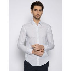 Koszula Boss Ronni_53 50427898. Szare koszule męskie Boss, m, bez wzorów, z bawełny, casualowe, bez kołnierzyka, bez rękawów. W wyprzedaży za 299,00 zł.