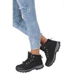 Czarne buty trekkingowe sznurowane casu 8tr85-0549. Czarne buty trekkingowe damskie Casu. W wyprzedaży za 129,99 zł.