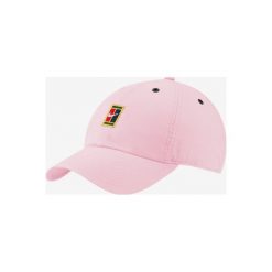Nike Court Heritage86 Czapka z daszkiem Różowy. Różowe czapki damskie Nike, bez wzorów, z bawełny. Za 111,95 zł.