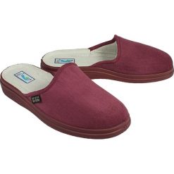 BEFADO DR ORTO 132D 011 bordo, obuwie profilaktyczne damskie. Klapki damskie Befado Dr Orto, bez wzorów, z tkaniny, bez obcasa. Za 56,99 zł.