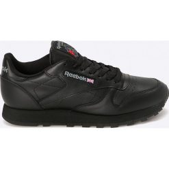 Reebok - Buty CL LTHR 2267. Czarne halówki męskie marki Reebok, z materiału. Za 329,90 zł.