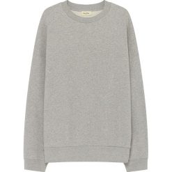Bluza w kolorze szarym. Szare bluzy męskie American Vintage, xl, bez wzorów, z bawełny, z okrągłym kołnierzem, bez rękawów, bez kaptura. W wyprzedaży za 149,95 zł.