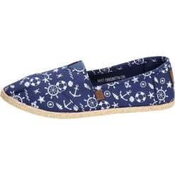 Marynarskie tenisówki buty McKeylor 7966 NV. Niebieskie trampki i tenisówki damskie McKeylor, bez wzorów, bez zapięcia. W wyprzedaży za 40,00 zł.