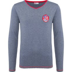 Bejsbolówki męskie: Bluza "Drava" w kolorze szaroniebieskim