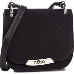 Torebka NOBO - NBAG-F1390-C020 Czarny. Czarne listonoszki damskie Nobo, bez wzorów, z materiału, bez dodatków. W wyprzedaży za 129,00 zł.