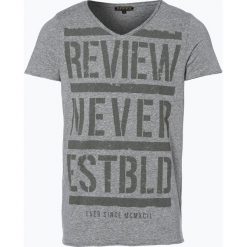 Review - T-shirt męski, zielony. Niebieskie t-shirty męskie z nadrukiem marki Review. Za 39,95 zł.