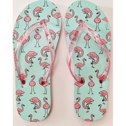 Chodaki damskie: Japonki we flamingi – Wielobarwn