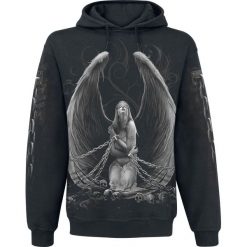 Bluzy męskie: Spiral Captive Spirit Bluza z kapturem czarny