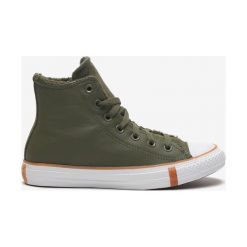 Converse Chuck Taylor All Star Tenisówki Zielony. Zielone trampki męskie Converse, bez wzorów, ze skóry, retro, bez zapięcia. Za 430,95 zł.