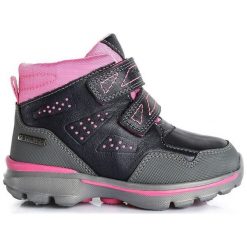 D-D-Step Dziewczęce Buty Zimowe 32 Szary. Szare buty dziewczęce zimowe D-D-Step, bez zapięcia. Za 205,00 zł.