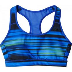 Biustonosze sportowe: Adidas Biustonosz Go-to Gear Racer-Back niebieski r. M (AA7893)
