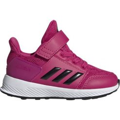 Buty adidas RapidaRun EL I (D97082). Różowe buty dziewczęce sportowe Adidas, bez wzorów, z materiału, bez zapięcia. Za 159,99 zł.
