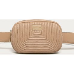 Trussardi Jeans - Nerka. Nerki damskie Trussardi Jeans, w paski, z jeansu, małe, pikowane, bez dodatków. Za 429,90 zł.