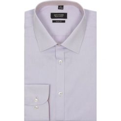 Koszule męskie na spinki: koszula bexley 1953 długi rękaw slim fit wrzosowy