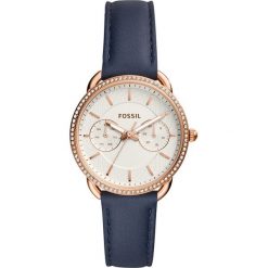 Zegarek FOSSIL - Tailor ES4394 Blue/Rose Gold. Niebieskie zegarki damskie Fossil, ze stali. Za 669,00 zł.