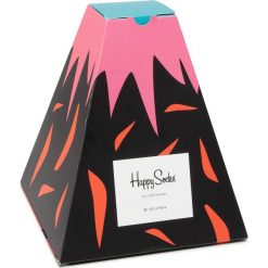 Zestaw 4 par wysokich skarpet unisex HAPPY SOCKS - XHAW09-0100 Czarny Kolorowy. Czarne skarpetki damskie Happy Socks, bez wzorów, z elastanu. Za 159,90 zł.