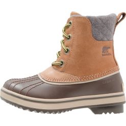 Buty zimowe damskie: Sorel SLIMPACK II LACE Śniegowce light brown