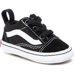 Sneakersy VANS - Old Skool Crib VN0A3U8K6BT1 Black/True White. Czarne półbuty dziewczęce Vans, bez zapięcia. Za 119,00 zł.